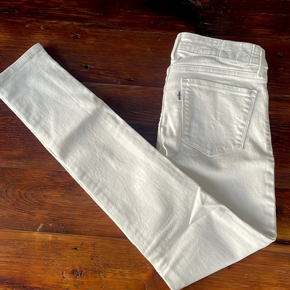 Levi Strauss 711 White Skinny Jeans - Picture 2 of 4